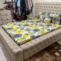 ست مبل و تخت چستر کرم رنگ|مبلمان خانگی و میز عسلی|قرچک, مهدیه|دیوار