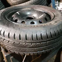 یک عدد رینگ و لاستیک پژو۴۰۵یاپژپارس.زاپاسی|قطعات یدکی و لوازم جانبی|مشهد, مصلی (کارمندان اول)|دیوار