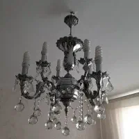 لوستر تمام برنز ۸شعله