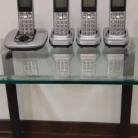 تلفن بی سیم پاناسونیک با چهار گوشی وپایه