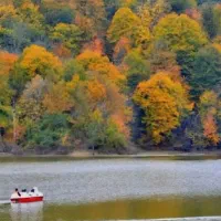 تور گروهی ساحل بابلسر .دریاچه الیمالات .نور