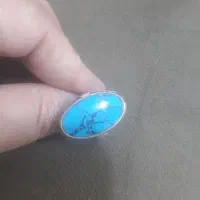 انگشتر طرح فیروزه