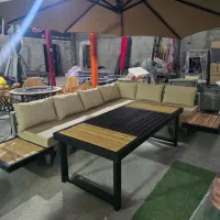 صندلی مهتاب اتشدان ۸ ضلعی مبل بامبو|صندلی و نیمکت|محمدشهر, محمدشهر|دیوار