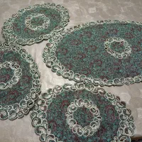 رومیزی4 تکه ترمه