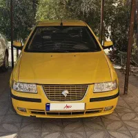 سمند تاکسیlx،،1401، برون شهری پلاک ع|خودرو سواری و وانت|سرپل ذهاب, |دیوار