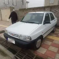 پراید سفید رنگ مدل ۹۶