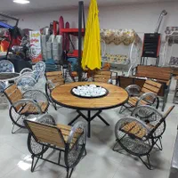 مبل باغی مبلمان آتشدان ویلا باغ(کارخانه)|بخاری، هیتر، شومینه|چهارباغ, |دیوار