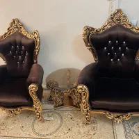 مبلمان سلطنتی ۹ نفره|مبلمان خانگی و میز عسلی|شهرکرد, |دیوار