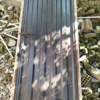 در حیاط تک لت + سینک دوقلو