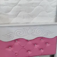 تخت خواب یکنفره با تشک و کفی چوبی|تخت و سرویس خواب|اهواز, پادادشهر|دیوار