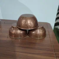 پیاله مسی|کلکسیون اشیاء عتیقه|نقده, |دیوار