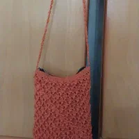 کیف دست بافت+جاموبایل