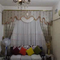 پرده کاملا سالم و نو