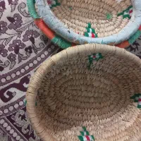 سبد حصیری|صنایع دستی و سایر لوازم تزئینی|اصفهان, باغ گلها|دیوار