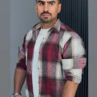 پیراهن پشمی پارچه خارجی