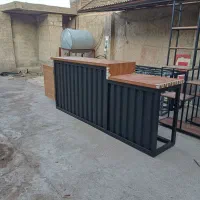 میز کانتر چوب ام دی آف فلز|کافی‌شاپ و رستوران|شیراز, میانرود|دیوار