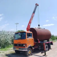 جرثقیل ۳تنی کفی دکل بلند|خدمات حمل و نقل|ابهر, |دیوار