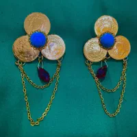 گل سینه قفل سخمه برنجی|صنایع دستی و سایر لوازم تزئینی|جوانرود, |دیوار