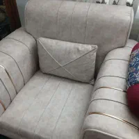 مبل ۷ نفره پایه استیل ،|مبلمان خانگی و میز عسلی|هشتگرد, شهرک آرتیمان|دیوار