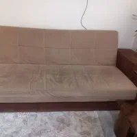 مبل ال ده نفره تخت خواب شو|مبلمان خانگی و میز عسلی|قم, پردیسان|دیوار