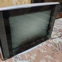 تلویزیون قدیمی نمونه صفحه تخت سامسونگ