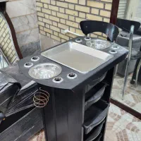 دکوراسیون و میز و صندلی آرایشگاه|آرایشگاه و سالن‌های زیبایی|بادرود, |دیوار