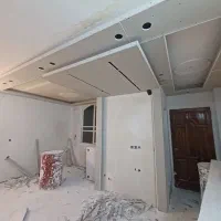 سقف ودیوار عایق صدا باکناف سقف کاذب۶۰×۶مستقیم نصاب|خدمات پیشه و مهارت|تهران, بلورسازی|دیوار
