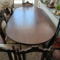 میز ناهار خوری ۶ نفره تمام چوب