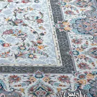 ۲عددفرش پاتریس ۹متری ۱۵۰۰ شانه افشان سی گل کرم|فرش|اردبیل, |دیوار