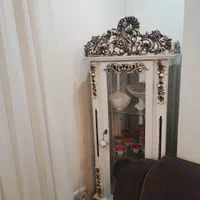 بوفه سالم رنگ استخوانی دو طبقه