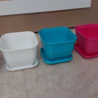 گلدان پلاستیکی