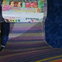 زیرانداز حصیری و ست قاشق چنگال