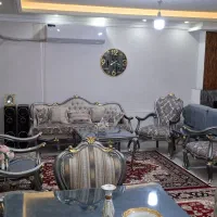 مبل سلطنتی با میز غذاخوری