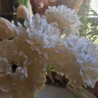 گل مصنوعی رنگ کرم وگلبهی|گل مصنوعی|کرج, شهرک امام رضا (ع)|دیوار