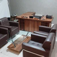 ست کامل میز و مبلمان مدیریتی نو - تخفیف ویژه