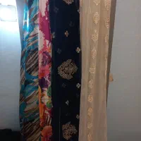 شال ‌‌کشمیری و روسری ساتن
