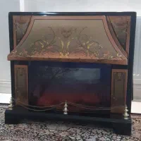 بخاری مدل شومینه ای در حد نو و کاملا سالم ..