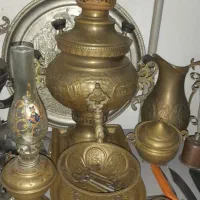 سماور برنجی 7 تیکه|سماور، چای‌ساز، قهوه‌ساز|گرگان, |دیوار