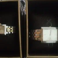 دوعدد ساعت مردانه زنانه برند کراس اصلی