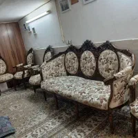 مبل سلطنتی نه نفره میزبزرگ ودوعددعسلی