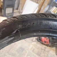 لاستیک جلوی موتور