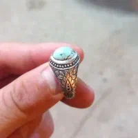 انگشتر نقره فیروزه