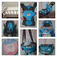 وسایل کودک ( کالسکه تخت کریر روروک تاب کیف )