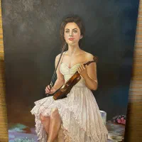 تابلو نقاشی رنگ و‌ روغن