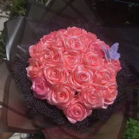 دسته گل / باکس گل / دسته گل پروانه‌ای
