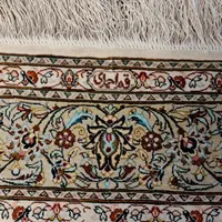 فرش دستباف قم ۶۵ رج قواره قالیچه