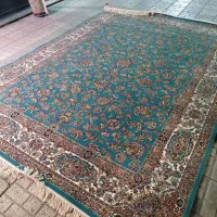 جفت آکبند ۹متری فیروزه ای فرش مشهد ۷۰۰شانه