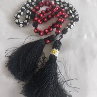 تسبیح زندان بافت طرح گل بابونه|جواهرات|جوانرود, |دیوار