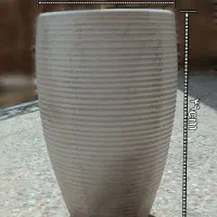 گلدان سفالی بدون رنگ