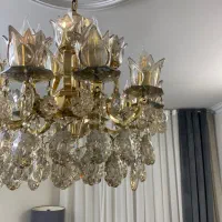 لوستر برنج|لوستر و چراغ آویز|تهران, مسعودیه|دیوار